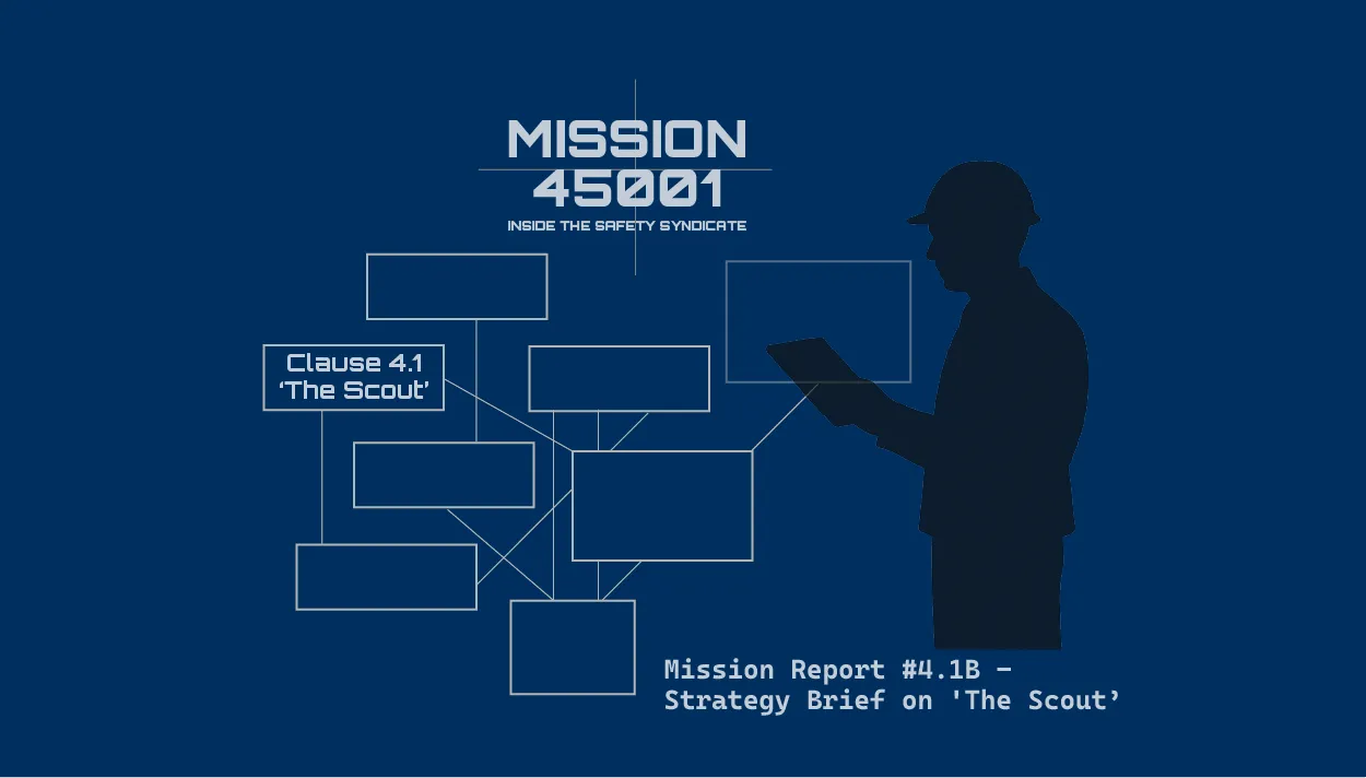 ISO 45001 Clause 4.1 context of the organisation — internal and external issues shaping OH&S strategy and organisational direction