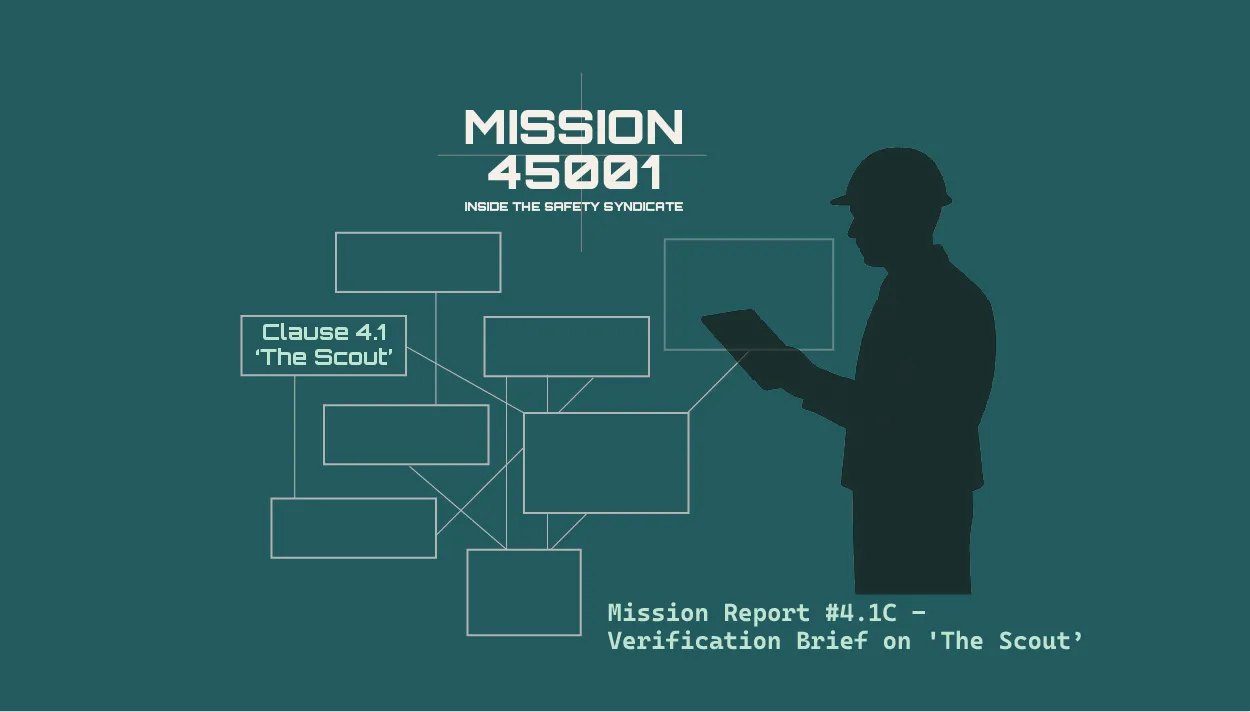 ISO 45001 Clause 4.1 context of the organisation — verifying that internal and external issues are identified, integrated, and kept current