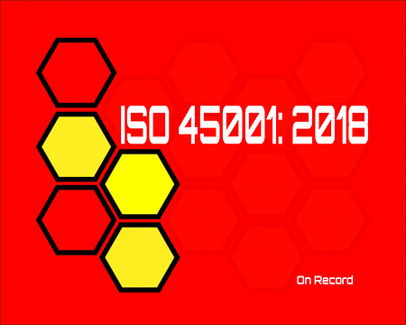 Poster showing ISO 45001: 2018 - At the Core
