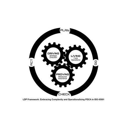 Poster showing LDP framework