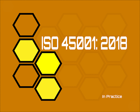Poster showing ISO 45001: 2018 - At the Core